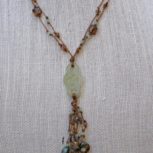 Jade Knot Necklace