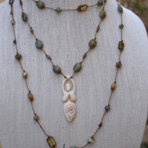 Knotted Goddess Necklace