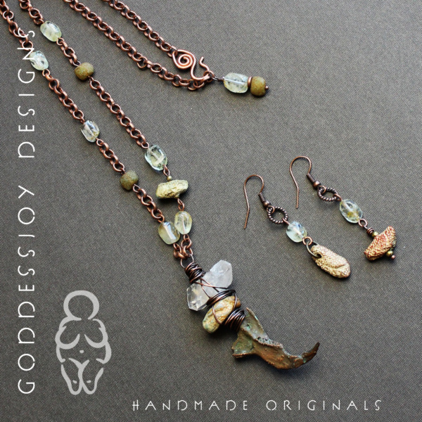 Remnants - Gopher Jaw Necklace