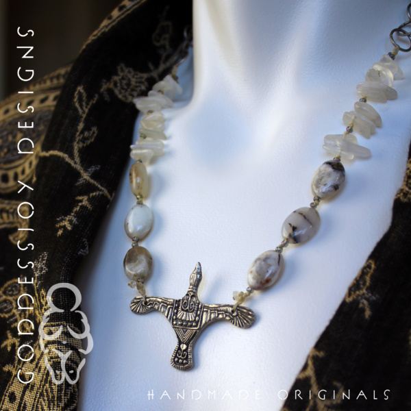 Migration - Snow Goose Necklace
