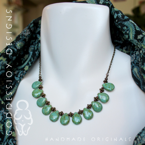 Bib Necklace - Turquoise
